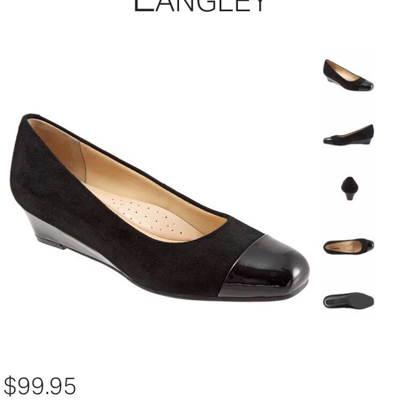 New, black velvet with patent leather accents. - Picture 2 of 8